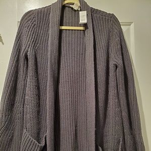 Loft comfy cableknit cardigan